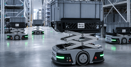 Flexible goods handling automation for third-party logistics